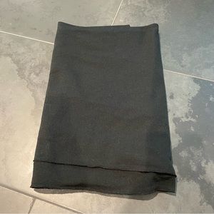 Black scarf